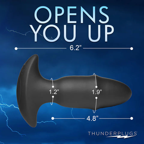 Butt Slider 10X Sliding Ring Silicone Missile Plug W/ Remote