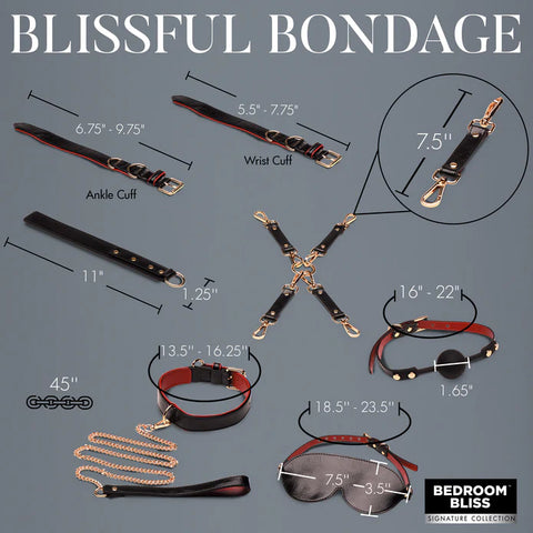 Lover's Deluxe Bondage Set Bondage & Restraints