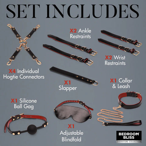 Lover's Deluxe Bondage Set Bondage & Restraints