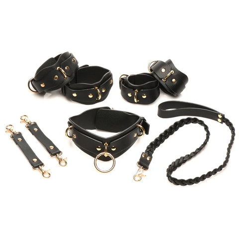 Lover's Restraints Set - Black Bondage & Restraints