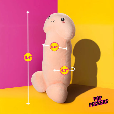 Happy Peckers Penis Pillow - Small Novelty Items