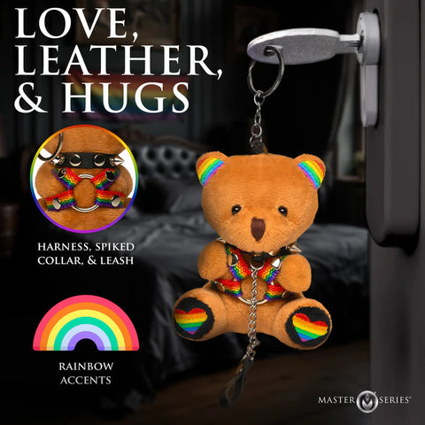 Pride Bear Keychain Novelty Items