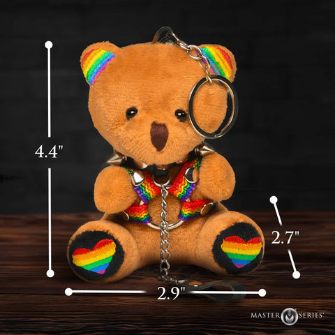 Pride Bear Keychain Novelty Items