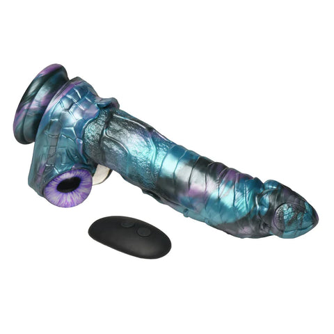 Astro-Thrust Thrusting & Vibrating Silicone Dildo Dongs & Dildos