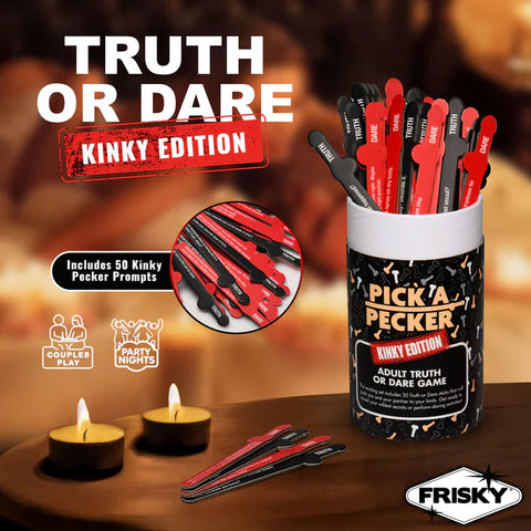 Pick A Pecker Adult Truth or Dare Kinky Edition Games