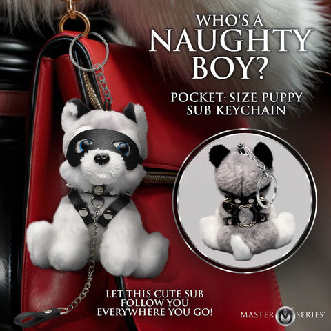 Max the Fetish Pup Keychain Novelty Items
