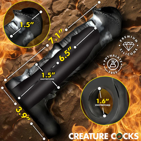 Stallion 1.5" Silicone Penis Extension Penis Enhancement