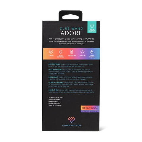 XLR8 Wand Adore - Hot Pink Vibrators
