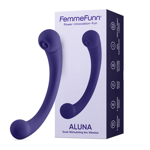 Aluna Dark Purple Vibrators