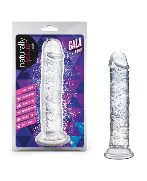 Naturally Yours - Gala - Sparkling Clear Dildo Dongs & Dildos