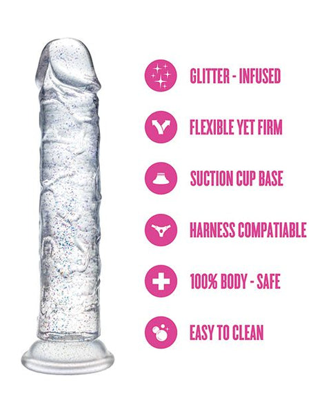 Naturally Yours - Gala - Sparkling Clear Dildo Dongs & Dildos