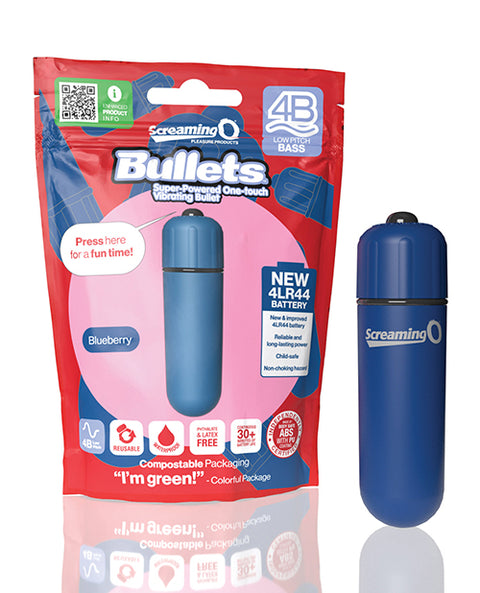 Screaming O 4B Bullet Blueberry Vibrators