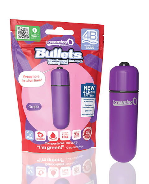 Screaming O 4B Bullet Grape Vibrators