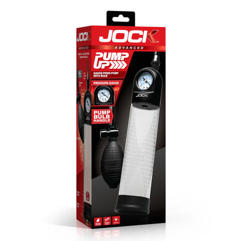 Pump Up Gauge Penis Pump with Bulb Penis Enhancement