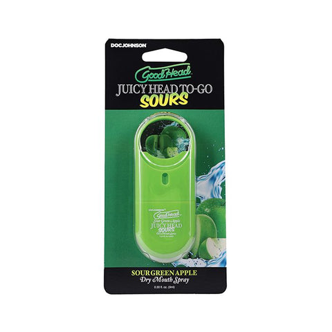 Sour GoodHead Juicy Head Dry Mouth Spray To-Go - .30 oz Sour Green Apple Health & Beauty