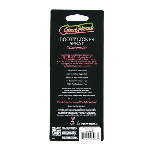 GoodHead Booty Licker Spray Sexual Enhancers