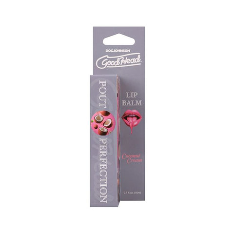 GoodHead Pout Perfection Lip Balm Coconut Cream Sexual Enhancers
