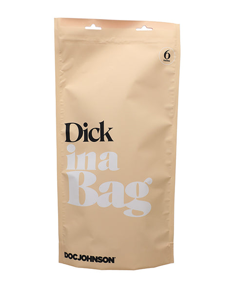 In A Bag 6" Dick - Clear