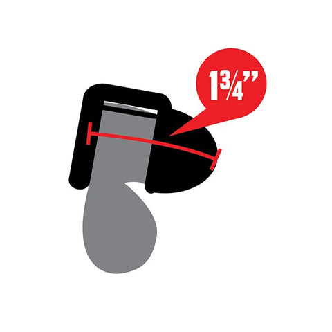 Lockmaster Stainless Steel Inverted Micro Chastity Cage - Silver Fetish