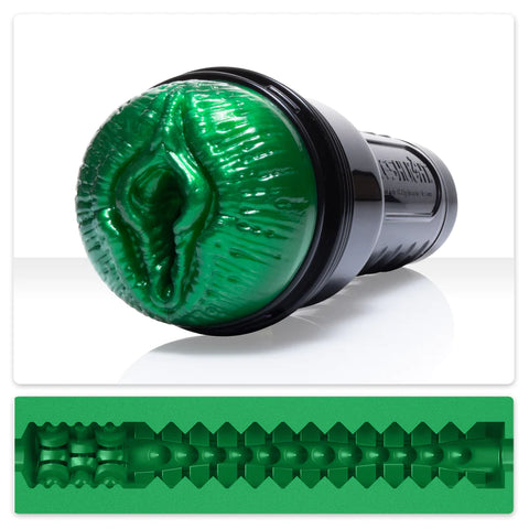 Fleshlight Fantasy Alien Queen Green Metallic Dolls & Masturbators