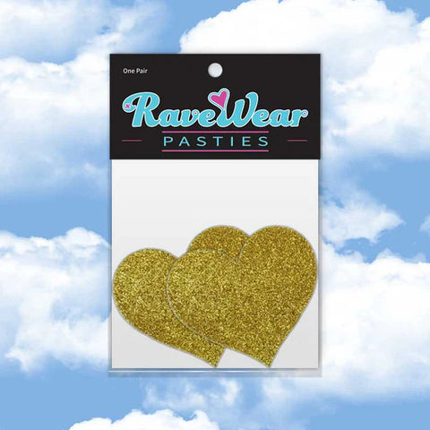 Glitter Heart Pasties