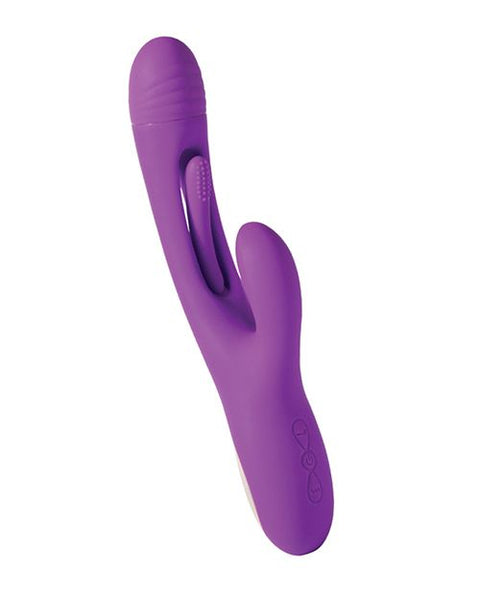 Bora G-Spot Tapping Rabbit Vibrator Purple Vibrators
