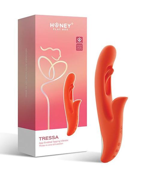 Tressa App-Enabled Tapping Vibrator G-Spot and Clitoris Stimulation Vibrators