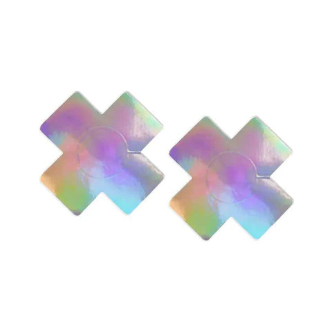 Holographic Cross  Pasties