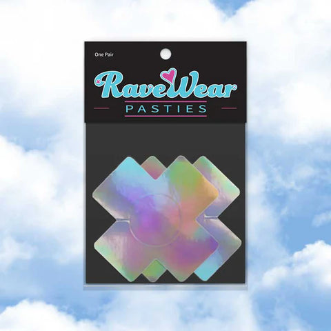 Holographic Cross  Pasties