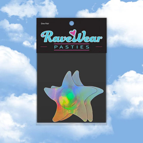 Holographic Starfish  Pasties