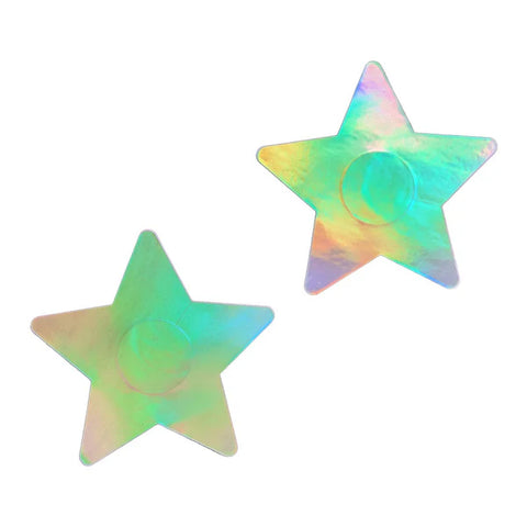 Holographic Star  Pasties