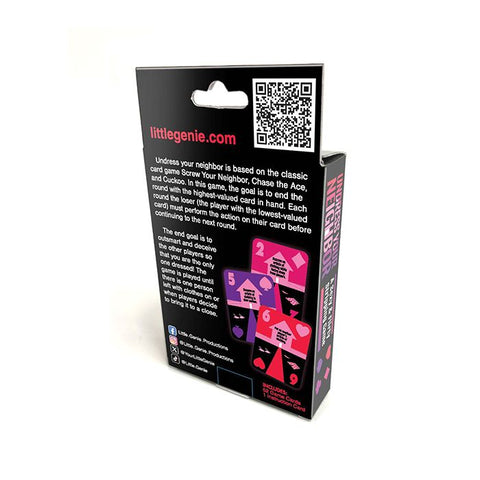Undress Your Neighbor Card Game Games