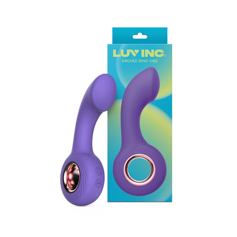 AV23: ARCHED RING VIBE Purple Anal Products