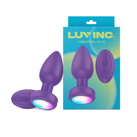 PR17: VIBRATING PLUG Purple Anal Products