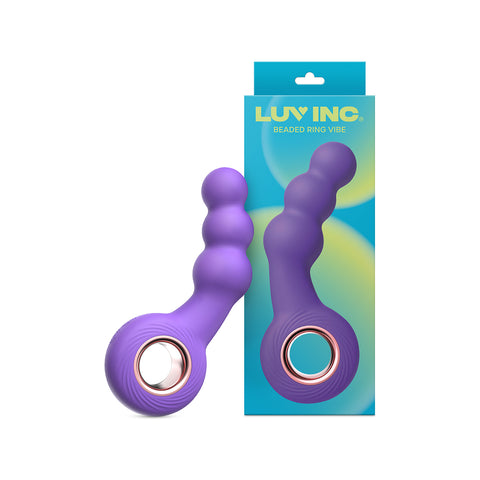 BR15: Beaded Ring Vibe Purple Anal Products