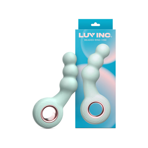 BR15: Beaded Ring Vibe Green Anal Products