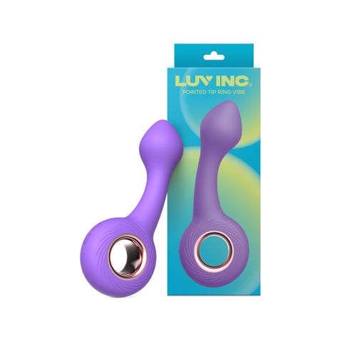 PT16: Pointed Tip Ring Vibe Purple Anal Products