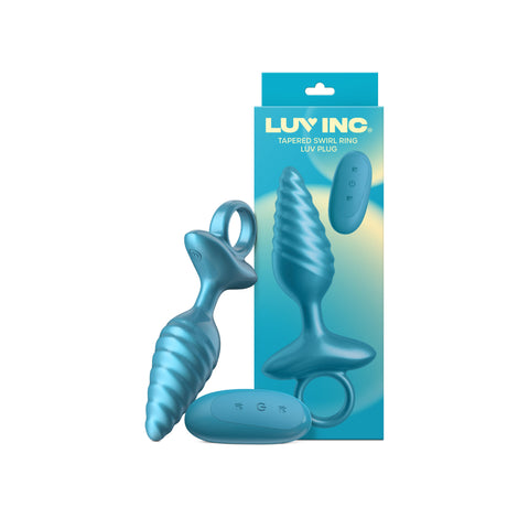 TR59: Tapered Swirl Ring Luv Plug Anal Products