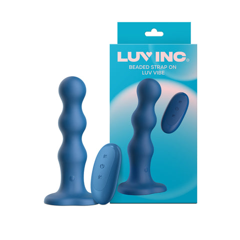 BS38: Beaded Strap-On Luv Vibe Strap Ons