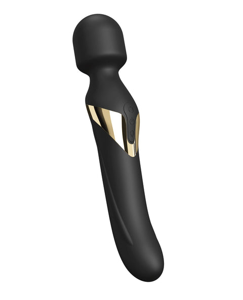 Dorcel Dual Orgasms Wand - Black/Gold Vibrators