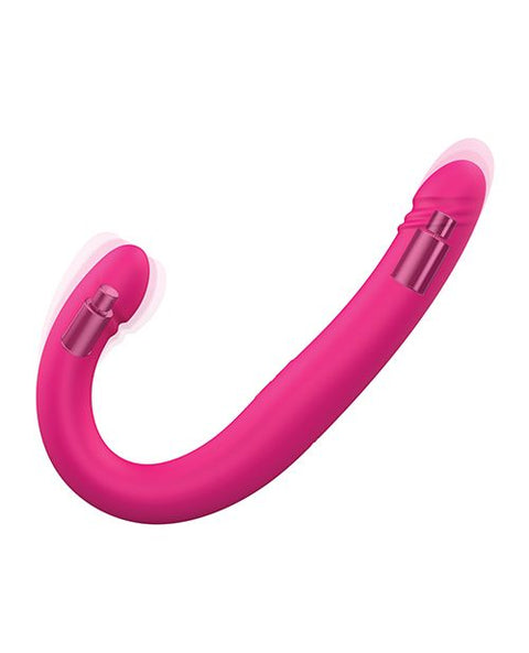 Dorcel Orgasmic Double Do 16.5" Thrusting Dong - Pink