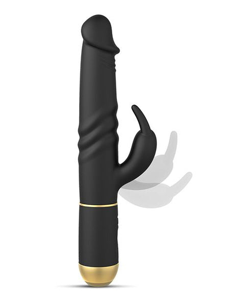 Dorcel Thrusting & Spinning Furious Rabbit 2.0 - Black Vibrators