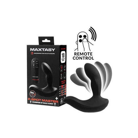 Maxtasy P-Spot Master w/Remote Control - Black Anal Products