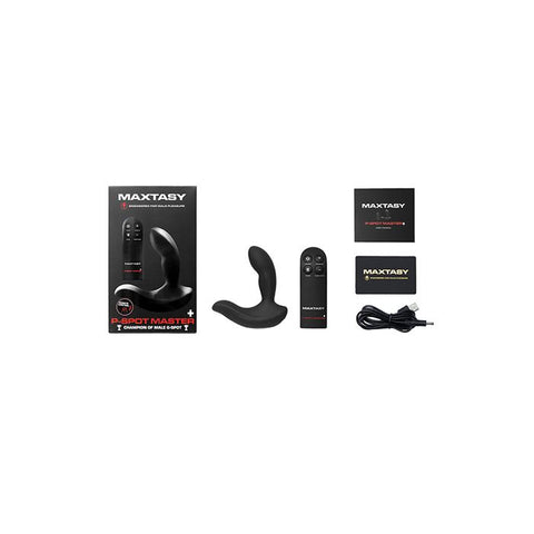 Maxtasy P-Spot Master w/Remote Control - Black Anal Products