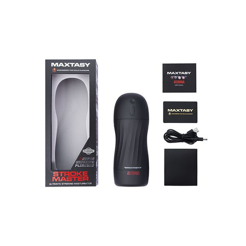 Maxtasy Stroke Master Standard - Clear Non Realistic Dolls & Masturbators