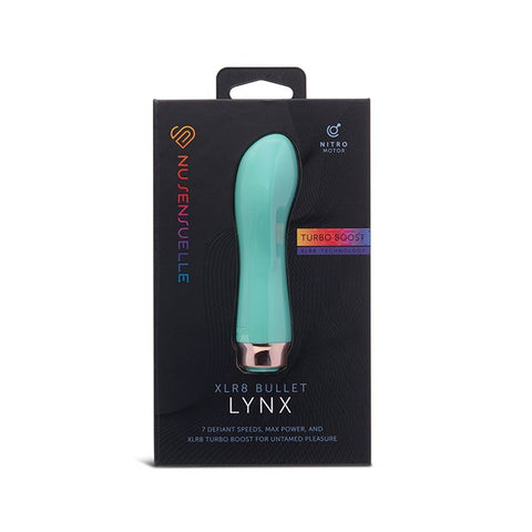 Nu Sensuelle Lynx Bullet with Nitro Motor Tiffany Blue Vibrators