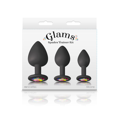 Glams - Spades Trainer Kit - Black Anal Products