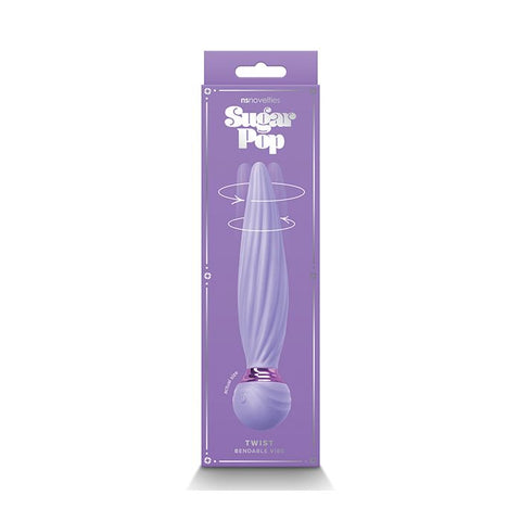 Sugar Pop Twist Bendable Vibe Purple Vibrators