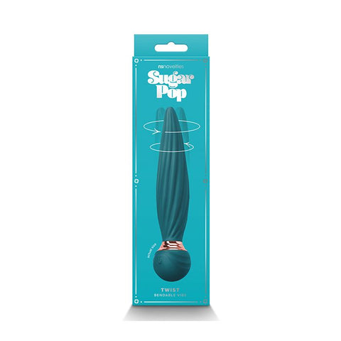 Sugar Pop Twist Bendable Vibe Teal Vibrators