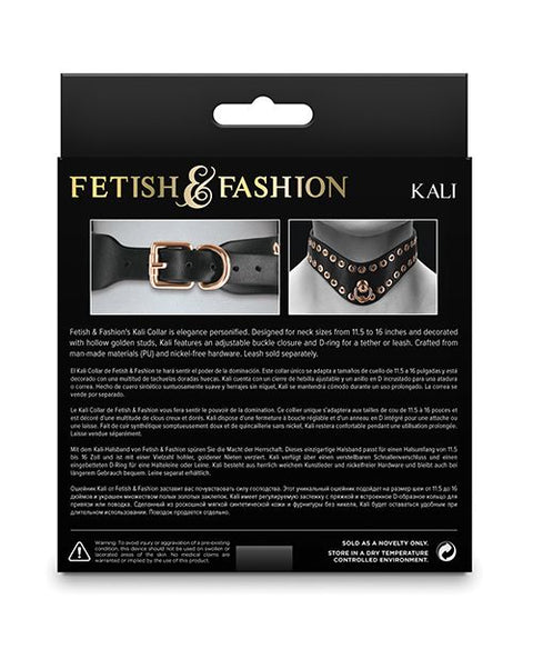 Fetish & Fashion Kali Collar - Black Fetish